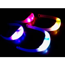 Electroist Led Işıklı Bileklik -Ayarlanabilir Kordonlu Parti, Düğün, Konser, Doğum Günü