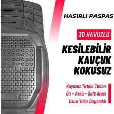 Knk Mercedes Clk Uyumlu 3D Oto Havuzlu Paspas