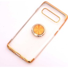 Galaxy S10 Uyumlu Ezsp Gess Silikon-Gold