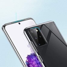 Galaxy S20 Uyumlu Ezsp Süper Silikon Kapak-Renksiz