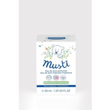 Mustela Musti Alkolsüz Bebek Parfümü 50 ml Renkli Hipoalerjenik Özellikli Ferahlatıcı