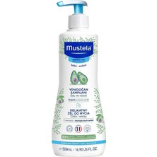 Mustela Gentle Cleansing Gel Yenidoğan Bebek Şampuanı 500 ml Yeni Tarihli