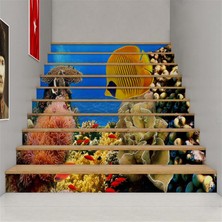 Sınıf Sepeti Balıklar - 3 Boyutlu Merdiven Giydirme - Mg220