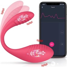 ETSMagaza Kadınlar İçin Bluetooth App Konturol Kadın Klitoris Stimülatörü Kablosuz Uzaktan Kumanda Vibratör Çiftler İçin Oyuncak