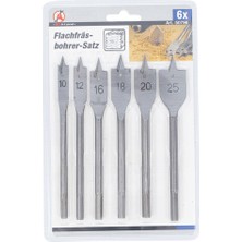 BGS Düz Freze Matkap Seti 10 - 25 Mm | 6 Pcs