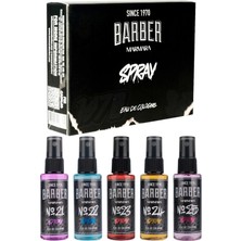 Barber Marmara 5 Mix Set EDC Sprey Kolonya 5 x 50 ml