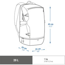 Decathlon Outdoor Buzluk Bölmeli Sırt Çantası - 20 L - Nh Arpenaz 500