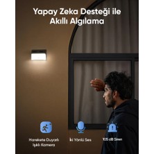 Eufy Security 2K Solar Aydınlatmalı Dış Mekan Güvenlik Kamerası S120 - 2K HD - IP65 - T81A0 (Anker Türkiye Garantili)