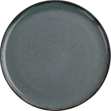 Kütahya Porselen Pearl Mood 27 cm Servis Tabağı 6 Lı Mavi