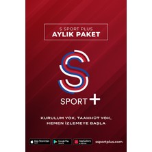 S Sport Plus 1 Aylık Paket