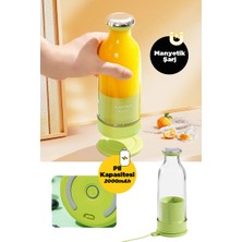 Wrapsol Smoothie Blender Taşınabilir Şarjlı Kişisel Mini Meyve Karıştırıcı 300 ml