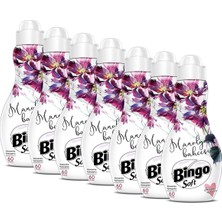 Bingo Soft Konsantre Çamaşır Yumuşatıcısı Manolya Bahçesi 1440 ml Ekonomi Paketi 6'lı