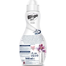 Bingo Soft Konsantre Çamaşır Yumuşatıcısı Manolya Bahçesi 1440 ml Ekonomi Paketi 6'lı