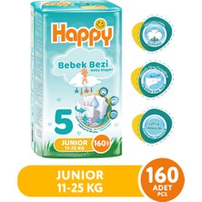 Happy Bebek Bezi Junior 5 No 40 Lı x 4 Adet