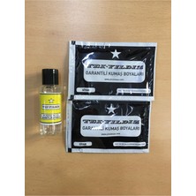 Tek Yıldız Kumaş Boyası Siyah 2 Paket+Sabitleme 1paket