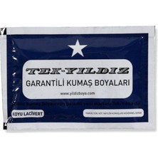Tek Yıldız Tek Yıldız Kumaş Boyası Koyu Lacivert