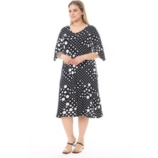 Modayız Yazlık Büyük Beden Salaş Elbise 6D-2521