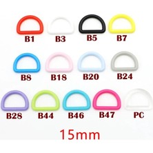 Haicheng Shop Bilgisayar Stili 38MM Meetee mm Plastik O D Halka Toka Yüksek Li Renkli Dıy El Yapımı Bagaj Çantası Askı Dokuma Tokalar Aksesuarları (Yurt Dışından)