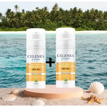 Celenes By Sweden Herbal Dry Touch Yüksek Korumalı Fluid 50 Spf / Güneş Koruyucu / Yüz Ve Dekolte Bölgesi 2 Adet