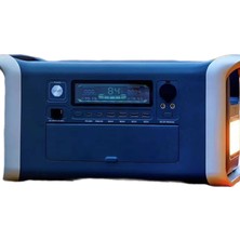 Uapow Güneşten Şarj + 1.8 Kw= 1800 W Sessiz Hibrit Jeneratör, Taşınabilir Güç Kaynağı,powerbank