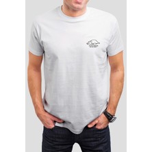 T-35 Kedi Baskılı Beyaz Unisex Tişört