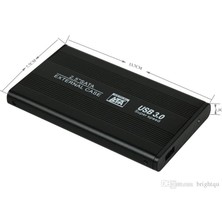 Faween 25213 HDD Kutusu Harddisk Kutusu 2.5 Sata SSD USB 3.0 Harici Kutu Siyah