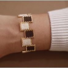 Helenist Design Miyuki Kareleme Bileklik