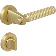 Çebi A5186-30 PC35 PC35 Hana-L Çizgili Knurling Kapı Kolu