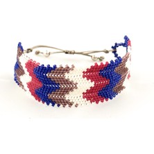 Helenist Design Miyuki Zigzag Renkli Bileklik