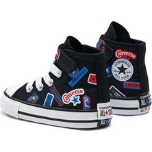 Converse Chuck Taylor All Star Bebek Günlük Ayakkabı A06357C Siyah