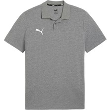 Puma Teamgoal Casuals Polo Erkek Futbol Antrenman Polo Tişörtü 65860533 Gri