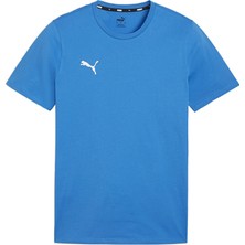 Mavi Puma Teamgoal Casuals Tee Erkek Futbol Tişörtü Günlük Kullanım için Rahat Kesim 65861502