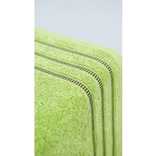 Boovi Borde Mint Green  Hit - 2 Adet - 70 x 140 cm - %100 Saf Pamuk, Kaliteli Havlu Seti. El | Yüz | Çeyiz | Banyo | Lüks Havlu