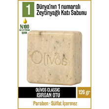 Olivos Doğal Zeytinyağlı Isırgan Otu Sabunu El Sabun Zeytinyağı Katı Sabun 100 gr