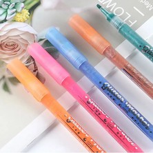 GongtuShop Gümüş Tarzı 12 Colorsset Glitter Kalem Fosforlu Kalem Renk Değiştiren Flaş Işaretleyici Jel Kalemler Çizim Karalama Defteri Albümü Dergisi Diy Kırtasiye Okulu (Yurt Dışından)