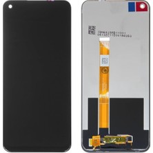 Oppo A55 Uyumlu LCD Dokunmatik Ekran Çıtasız Siyah(Tamir Seti Hediyeli)