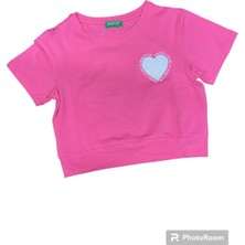 Benetton Kız Çocuk Tişört BNT-G21266-029