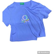 Benetton Kız Çocuk Tişört BNT-G21295-003