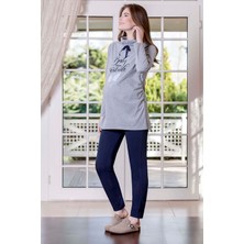 Yeni İnci 2'Li Süprem Likralı Kadın Pijama Takımı