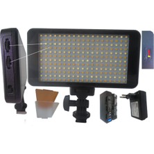 Bbox Pdx LED 228A Ledli Video Kamera LED Işık+ Şarj Aleti +770 mah Batarya