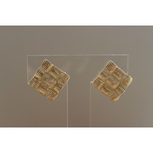 Nevamor Hailey Kare Gold Küpe