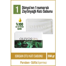 Olivos Doğal Spa Serisi Zeytinyağlı Isırgan Otu Sabunu El Sabun Zeytinyağı Katı Sabun 250 gr