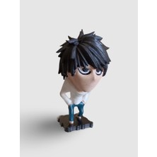 Death Note L Chibi Figür - Dedektif L Funko Pop 10 cm Boyalı Anime Figürleri