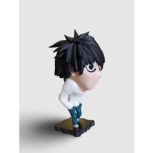 Death Note L Chibi Figür - Dedektif L Funko Pop 10 cm Boyalı Anime Figürleri