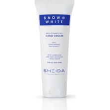 Sheida Snow White Leke Açıcı ve Cilt Tonlayıcı El Kremi 75 ml