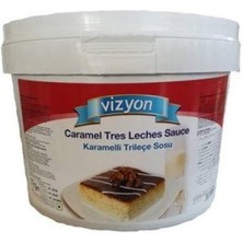Vizyon Trileçe Sos Karamel (7 Kg)