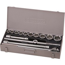 Izeltaş 3/4" Altı Köşe Lokma Takımı 14 Parça