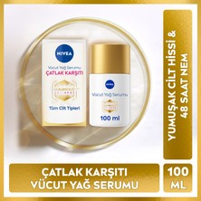 Nivea Luminous630 Çatlak Karşıtı Vücut Yağ Serumu 100ml, Cilt Tonu Eşitleyici, 48 Saat Nemlendirici