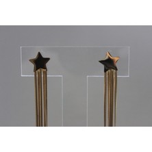 Nevamor Sallantılı Yıldız Gold Küpe