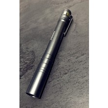 Gaman Mini Kalem El Feneri Alüminyum Gövde Pilli El Feneri Cep El Feneri Kalem Tip
